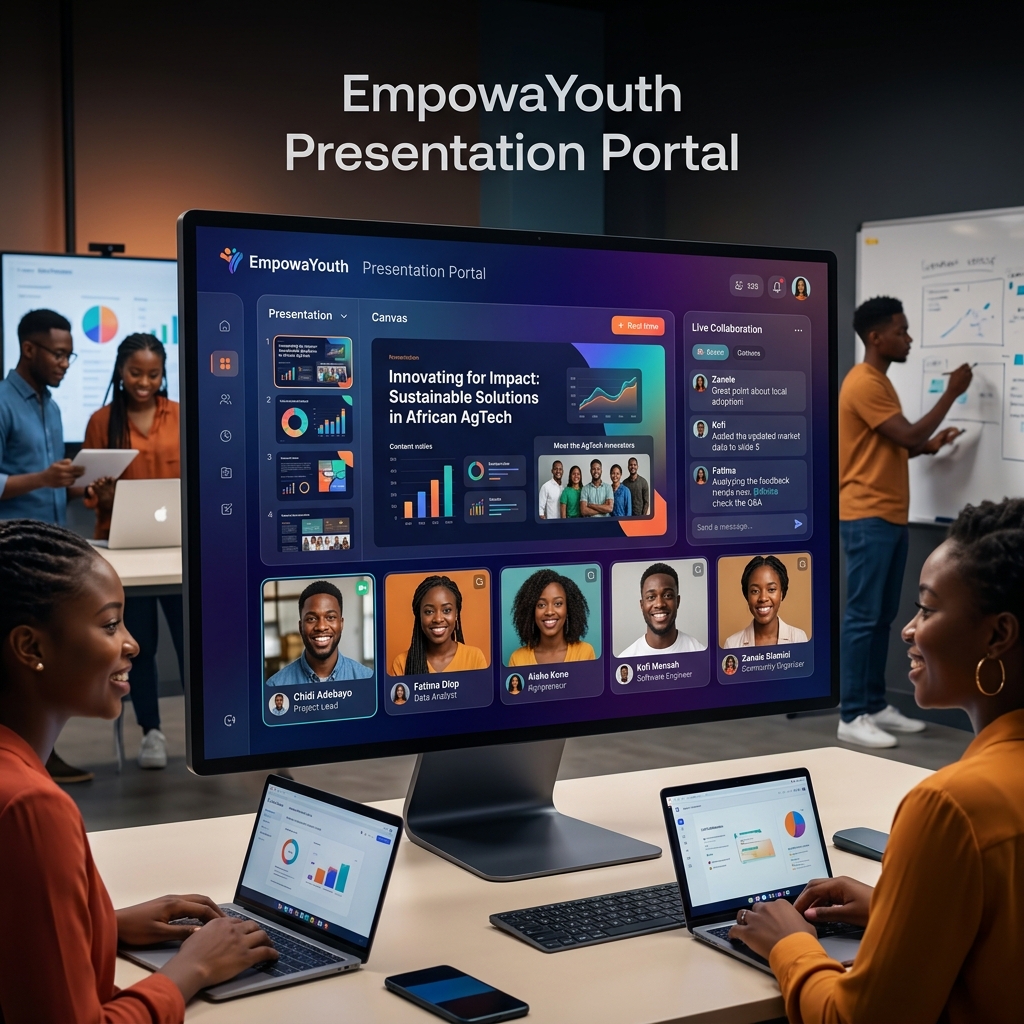 EmpowaYouth — Digital Presentation Platform