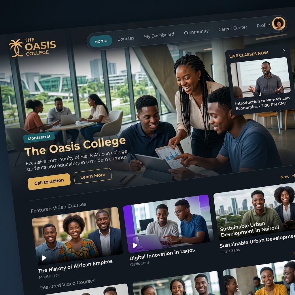 The Oasis College — AI Education Prototype