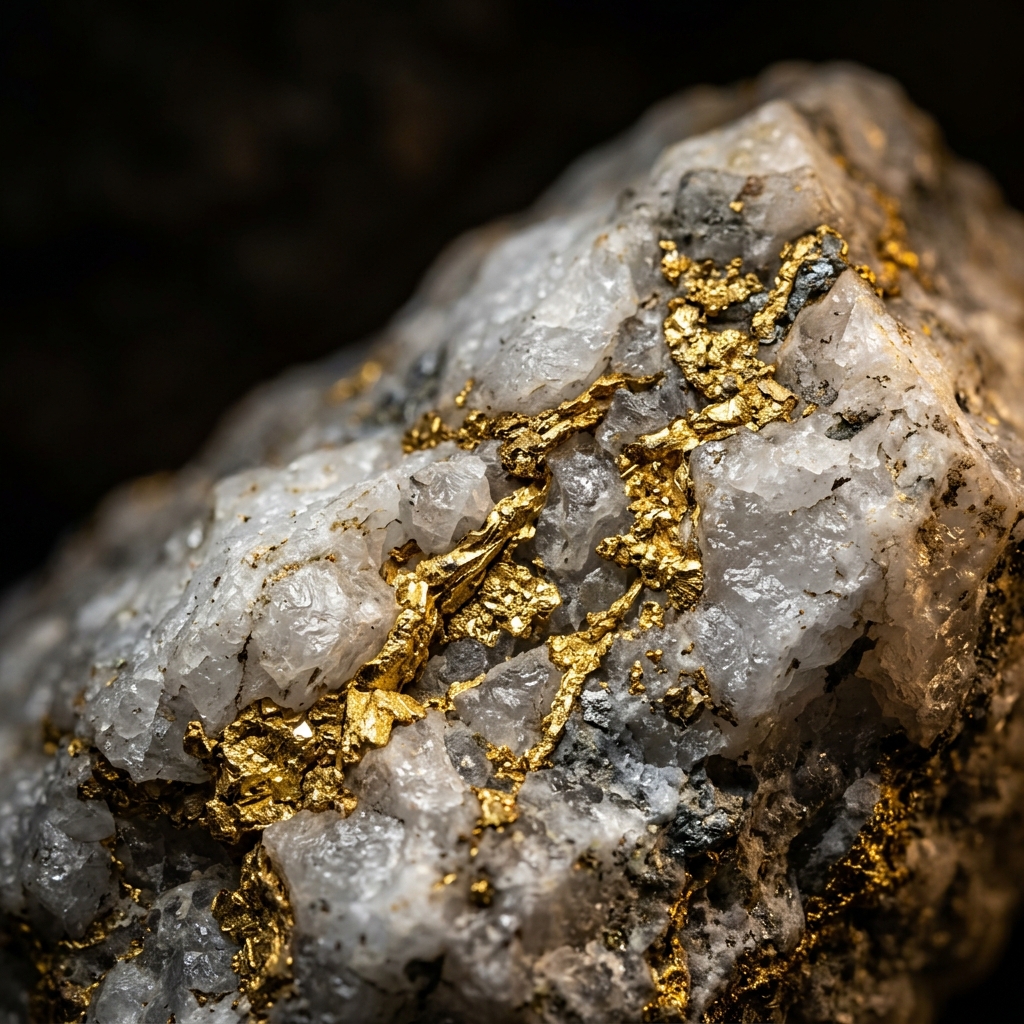 Gold ore processing — asset-backed capital governance